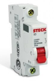 DISJUNTOR UNIPOLAR  DIN 016A C STECK