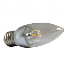 LAMPADA LED VELA 3.2W 3000 K BRANCO QUENTE E27